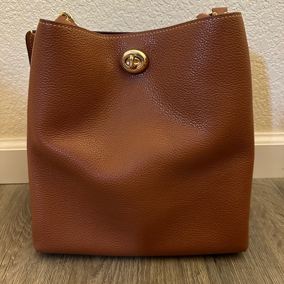 Coach Charlie Leather Bucket Bag - Picture 2 of 7
